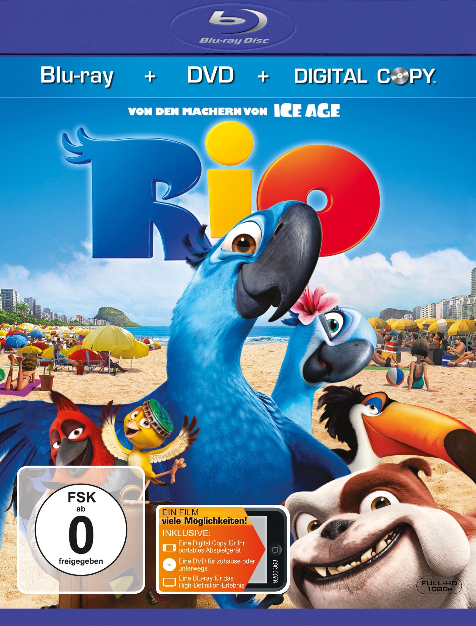 Product Image: Rio (+ DVD & Digital Copy)