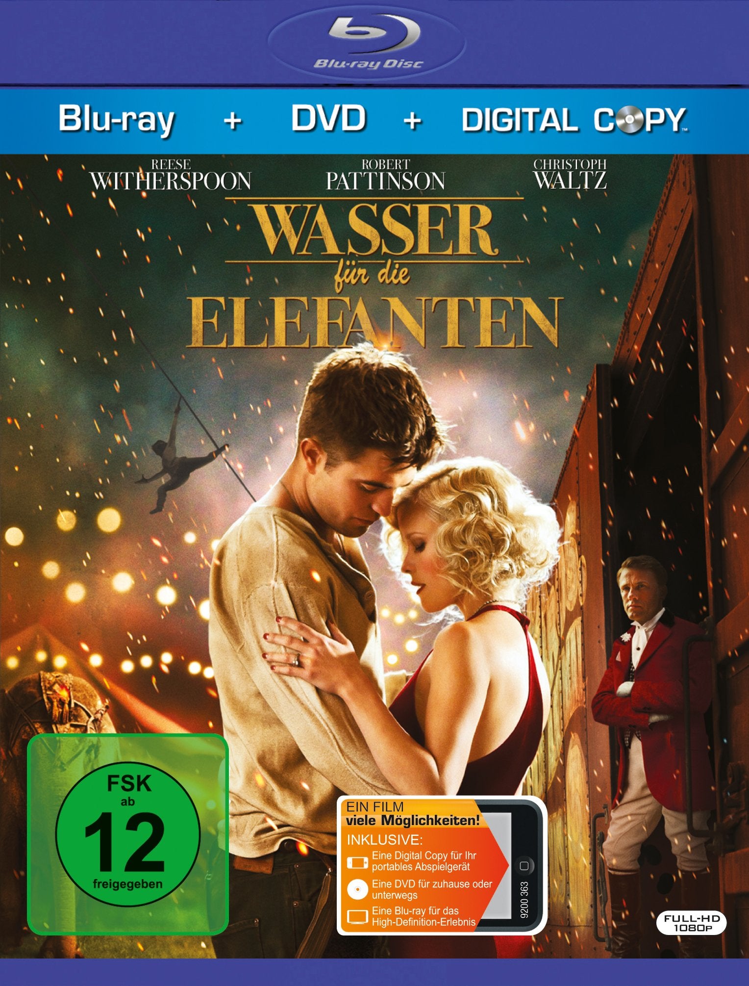 Wasser für die Elefanten (inkl. DVD & Digital Copy) Films