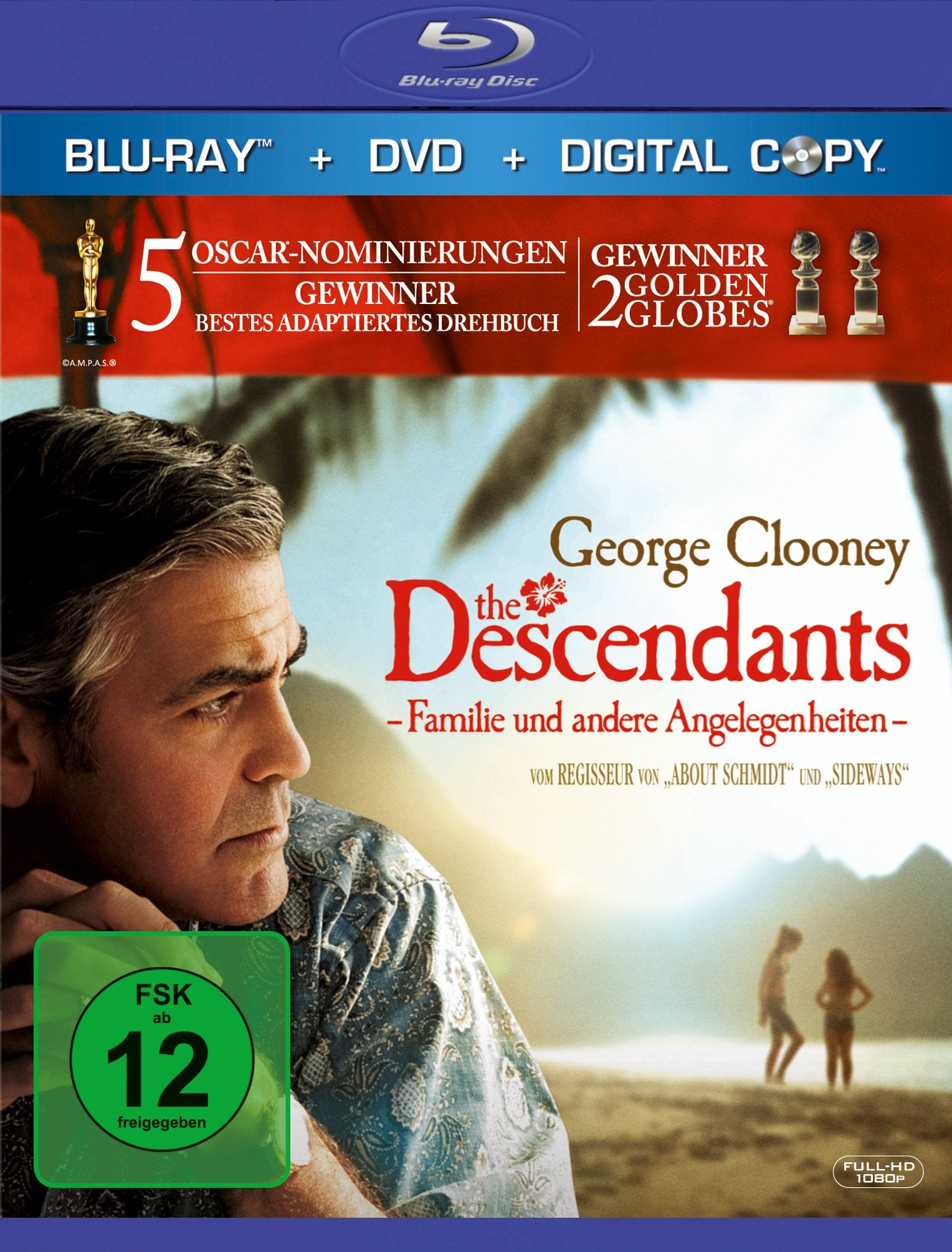 The Descendants - Familie und andere Angelegenheiten (+ DVD + Digital Copy) Movies