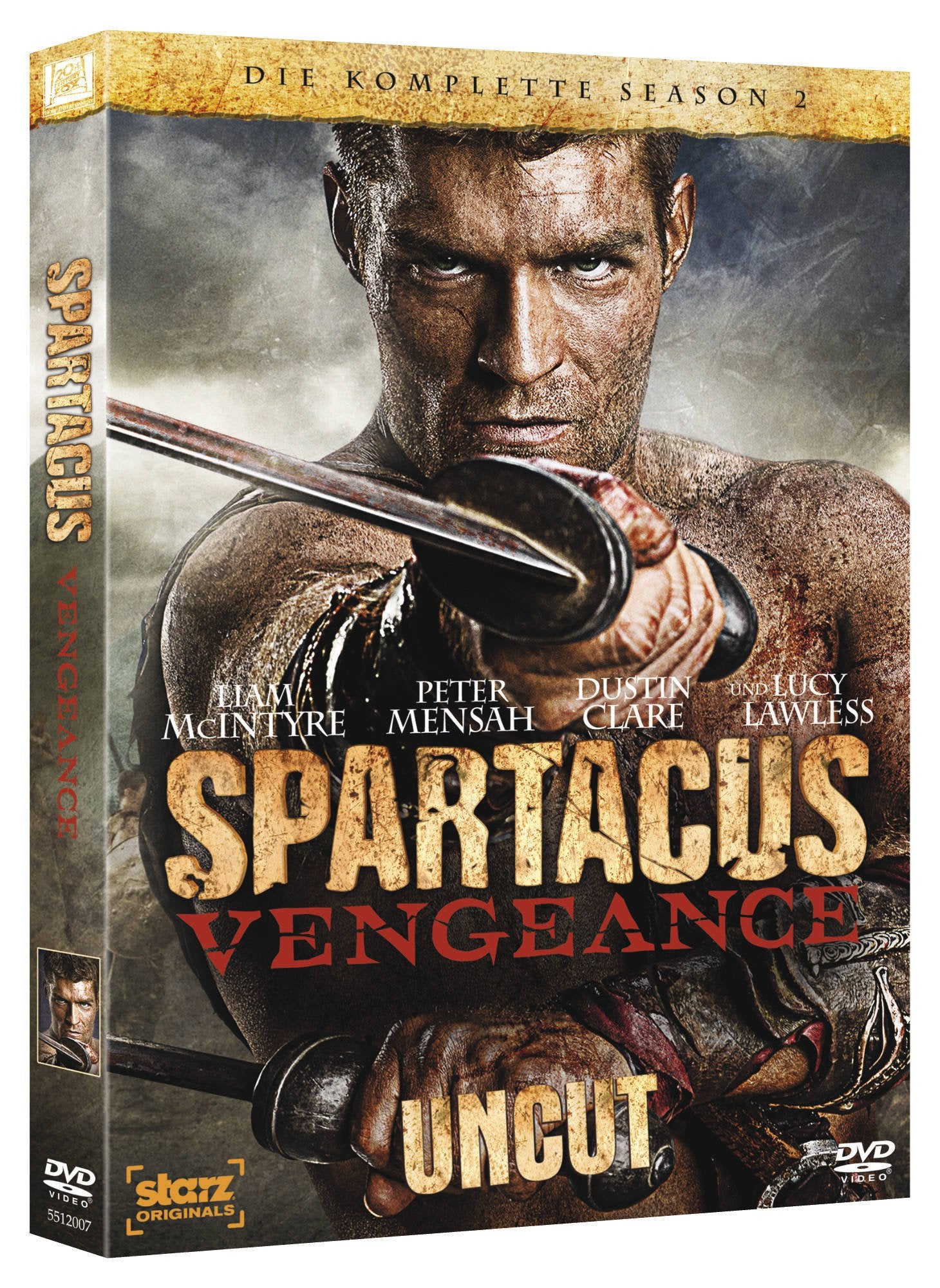 Spartacus: Vengeance - Die komplette Season 2 (Uncut) Box sets