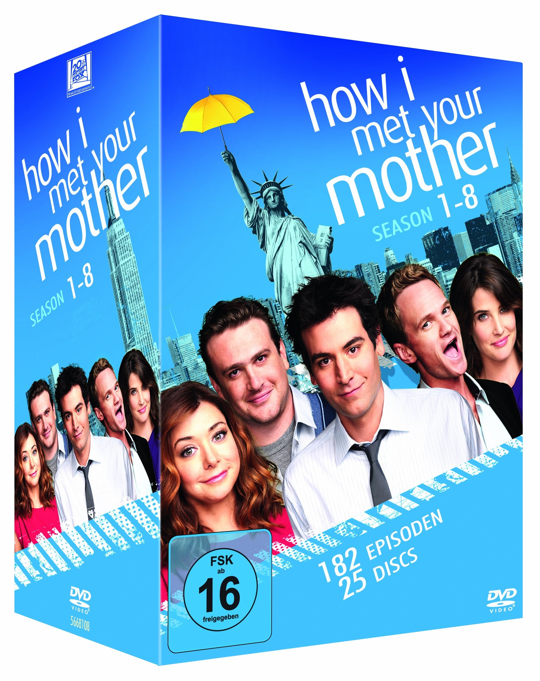 How I Met Your Mother - Season 1-8 Komplettbox (exklusiv bei Amazon.de) Box sets