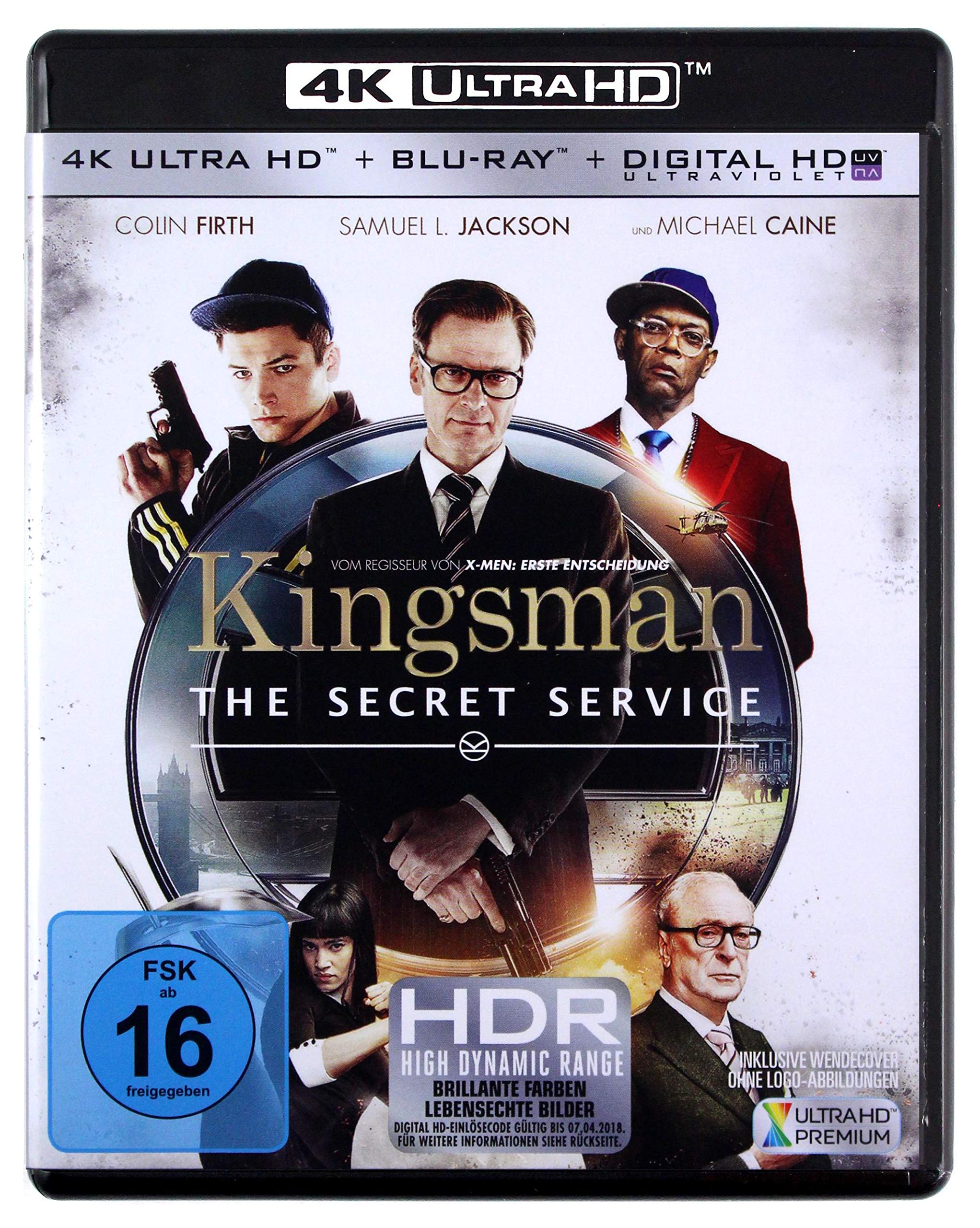 Kingsman: The Secret Service 4K,1 UHD-Blu-ray + 1 Blu-ray + Digital HD UV: Großbritannien Movies