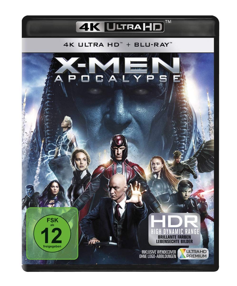 X-Men Apocalypse 4K Ultra-HD Blu-ray Films