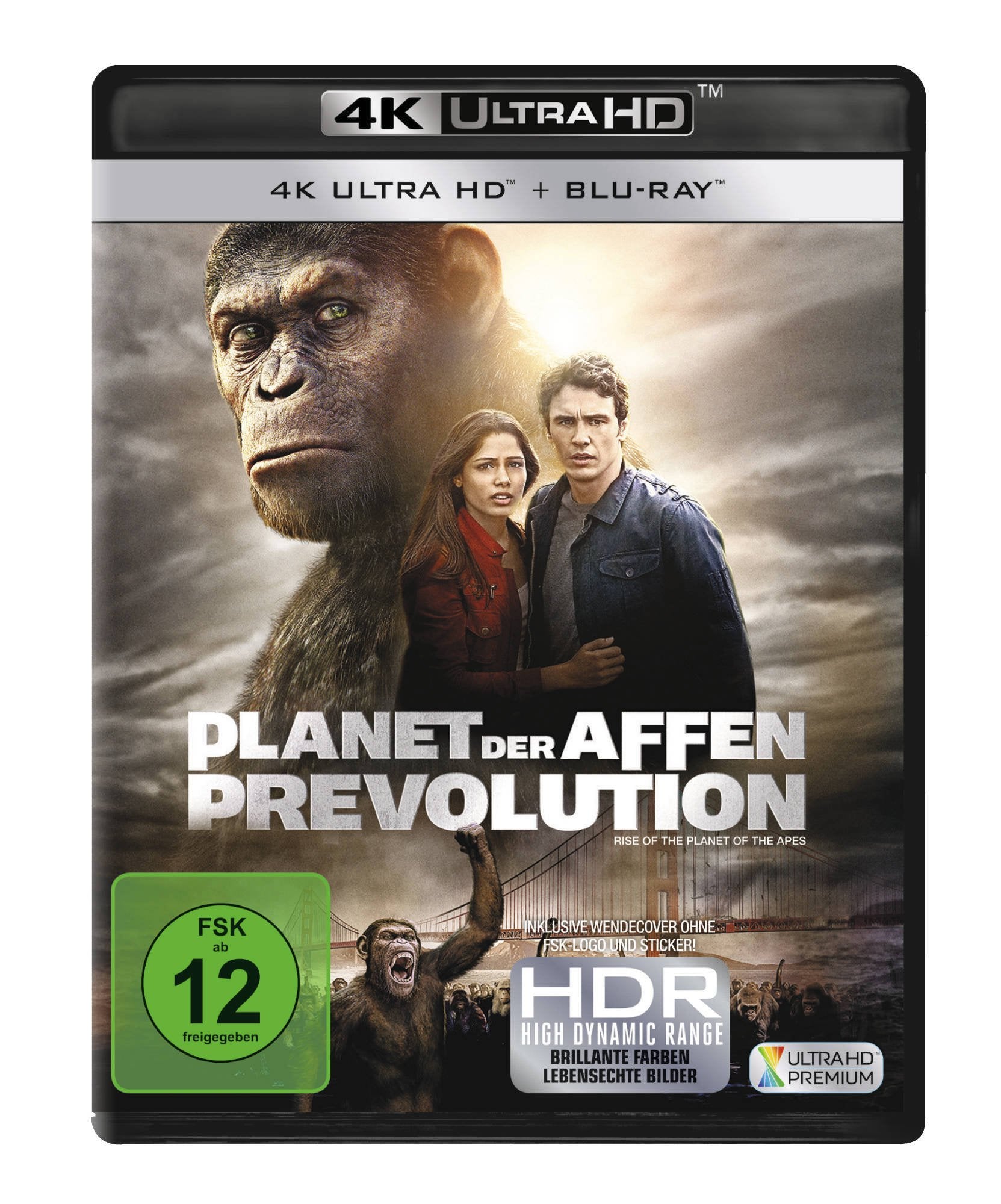 Planet der Affen: Prevolution (4K Ultra-HD) (+ Blu-ray) Films