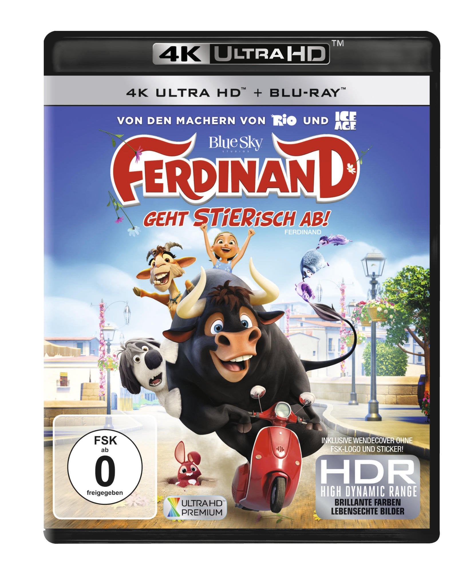 Ferdinand - Geht STIERisch ab! (4K Ultra-HD) (+ Blu-ray 2D) Films
