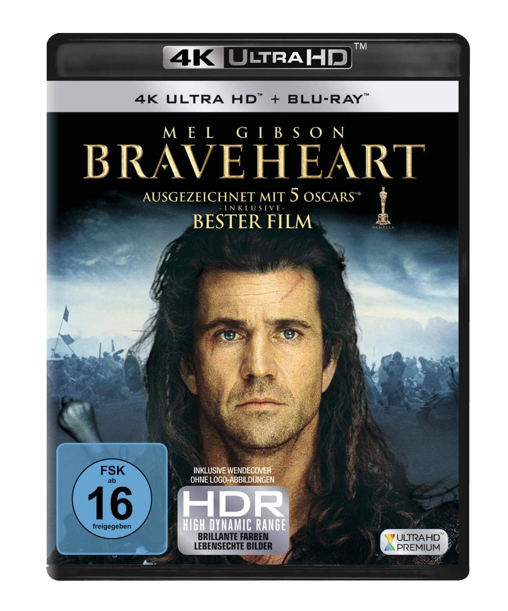 Braveheart (4K Ultra-HD) (+ Blu-ray 2D) Films