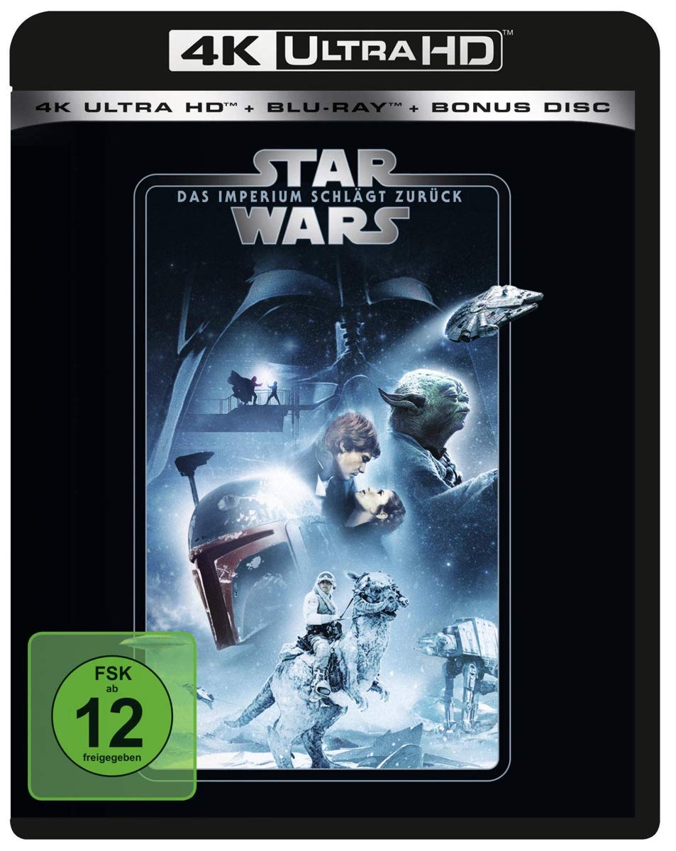 Star Wars Episode 5, Das Imperium schlägt zurück 4K,1 UHD-Blu-ray + 2 Blu-ray Films