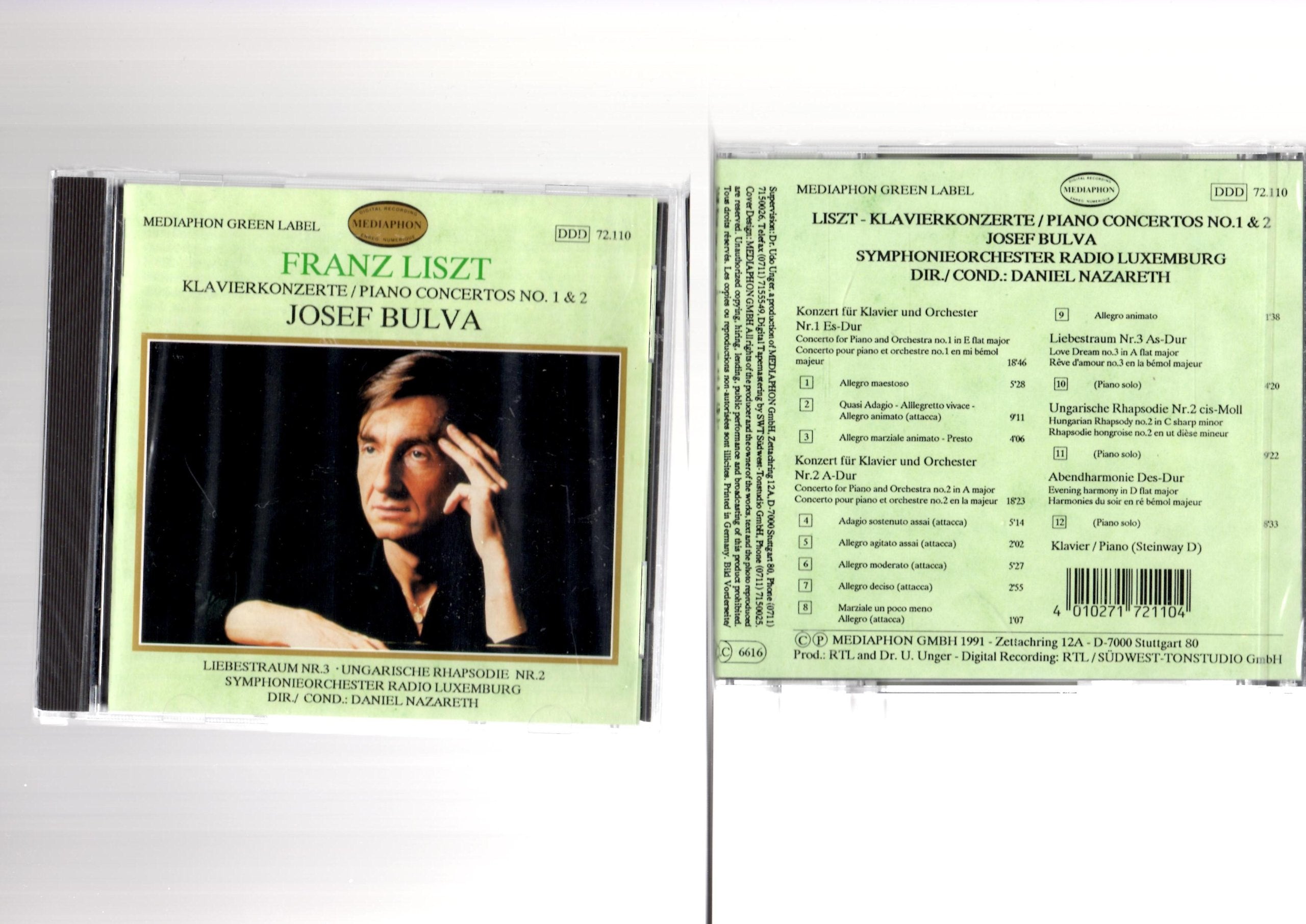 Klavierkonzert 1 und 2 / Liebestraum u.a. Classical