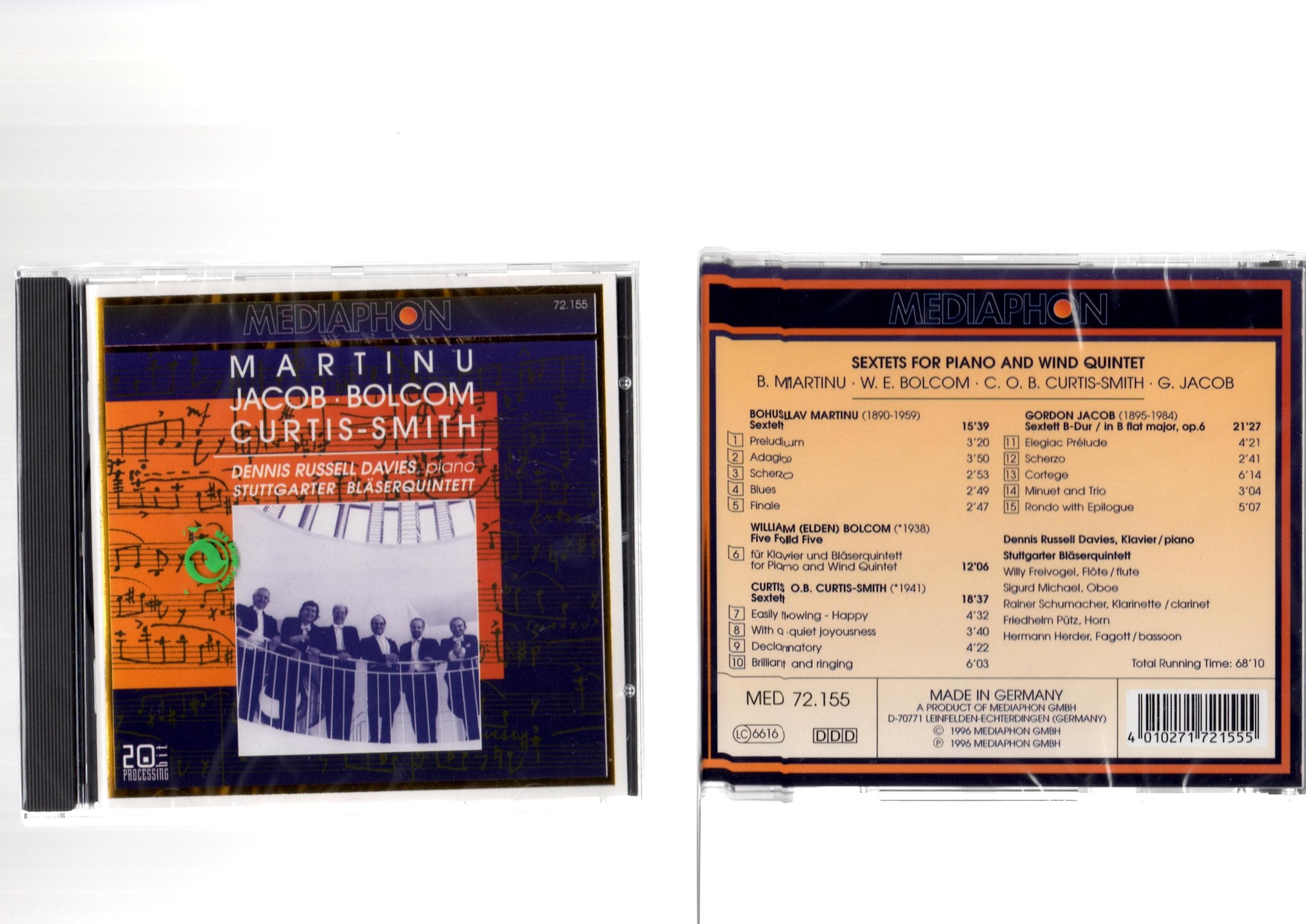 Sextette für Klavier und Bläser Classical