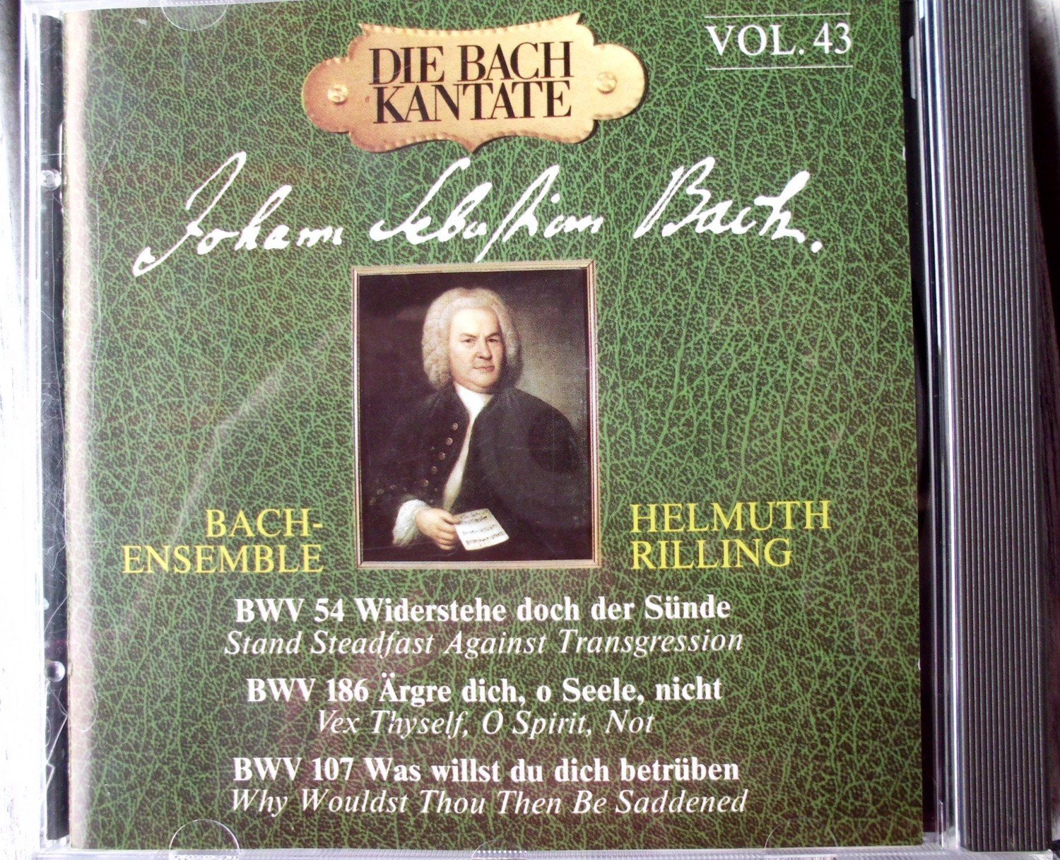 Bachkantate Vol.43(Bwv 54+186/+ Classical