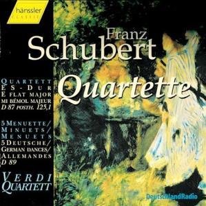Product Image: Verdi: Quartett D87 / Menuett D86