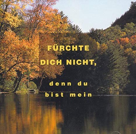 Fürchte dich nicht, denn du bist mein, 1 Audio-CD Books