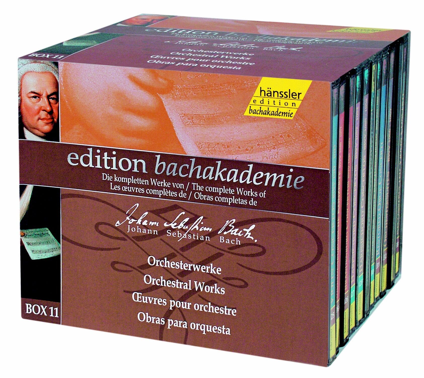 Edition Bachakademie, 11: Orchestral Works cd