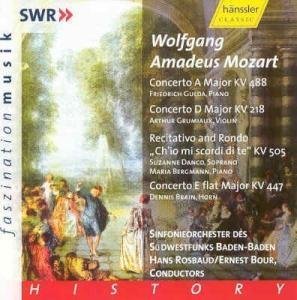 Solokonzerte KV 488,218,447 Classical