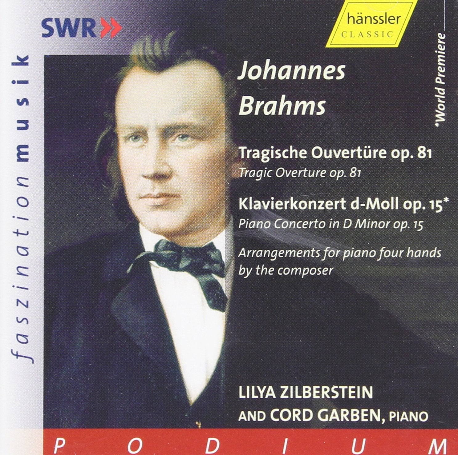 Arrangements für Klavier zu Vier Händen (Tragische Ouvertüre/Klavierkonzert Nr. 1) Classical