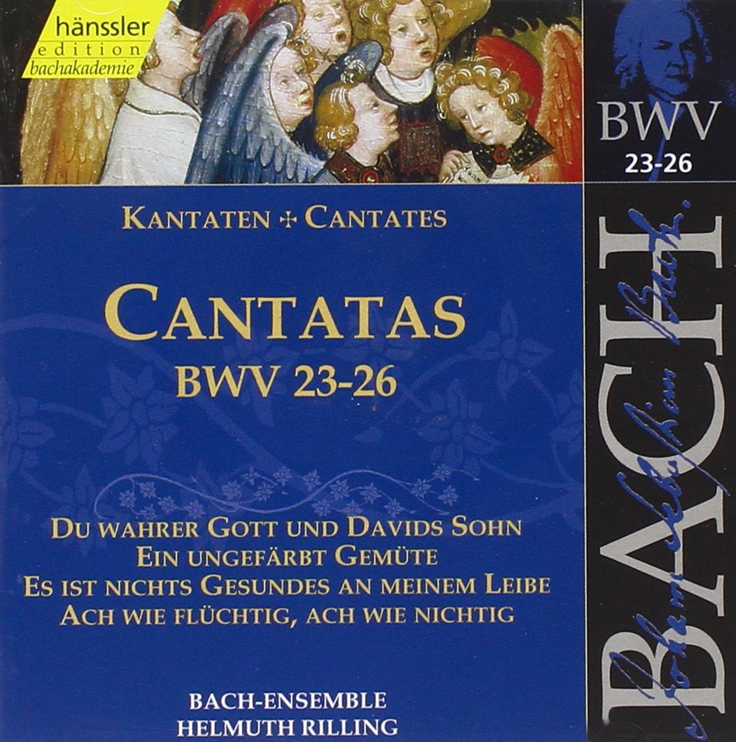 Edition Bachakademie Vol. 8 (Geistliche Kantaten BWV 23-26) Classical