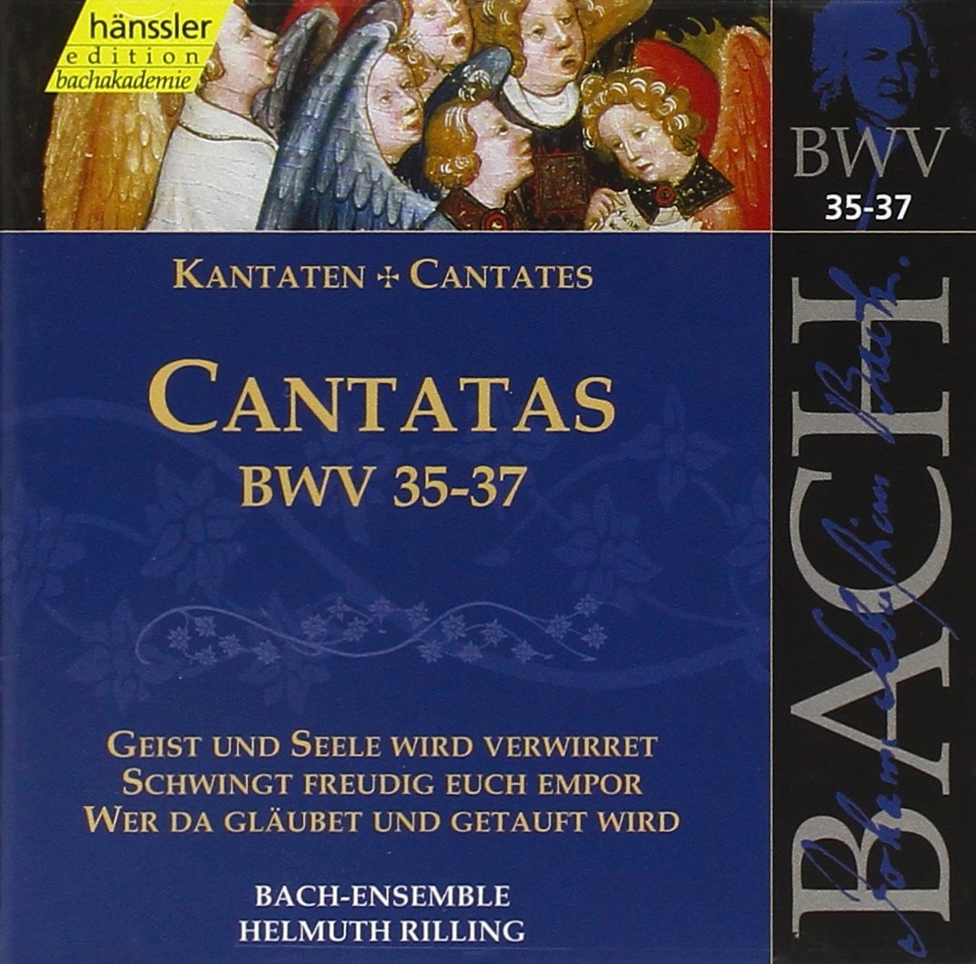 Edition Bachakademie Vol. 12 (Geistliche Kantaten BWV 35-37) Classical