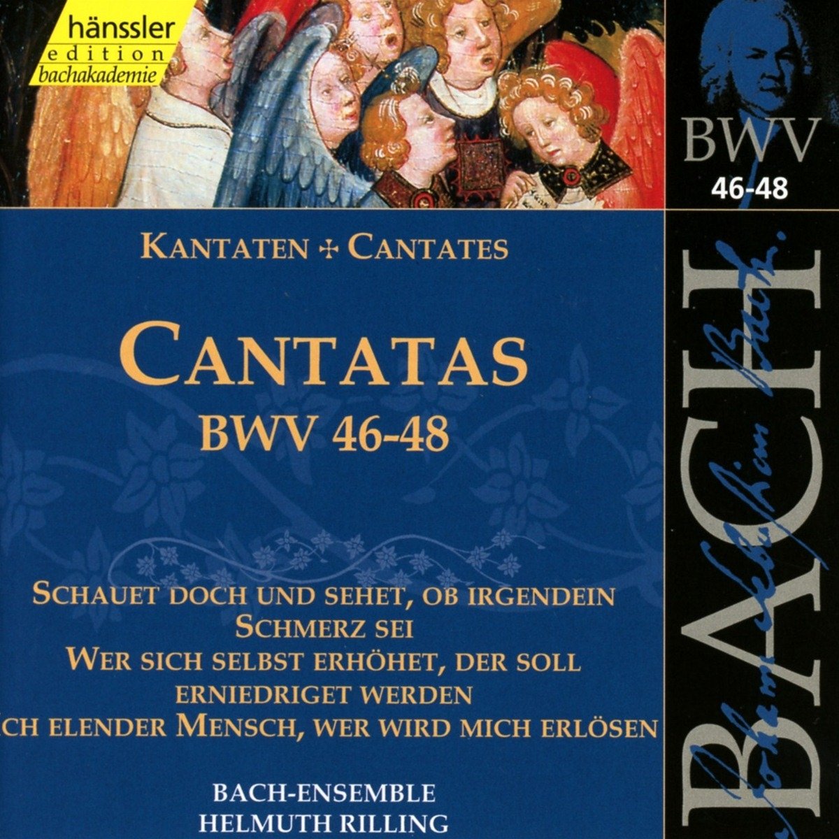 Edition Bachakademie Vol. 16 (Geistliche Kantaten BWV 46-48) Classical