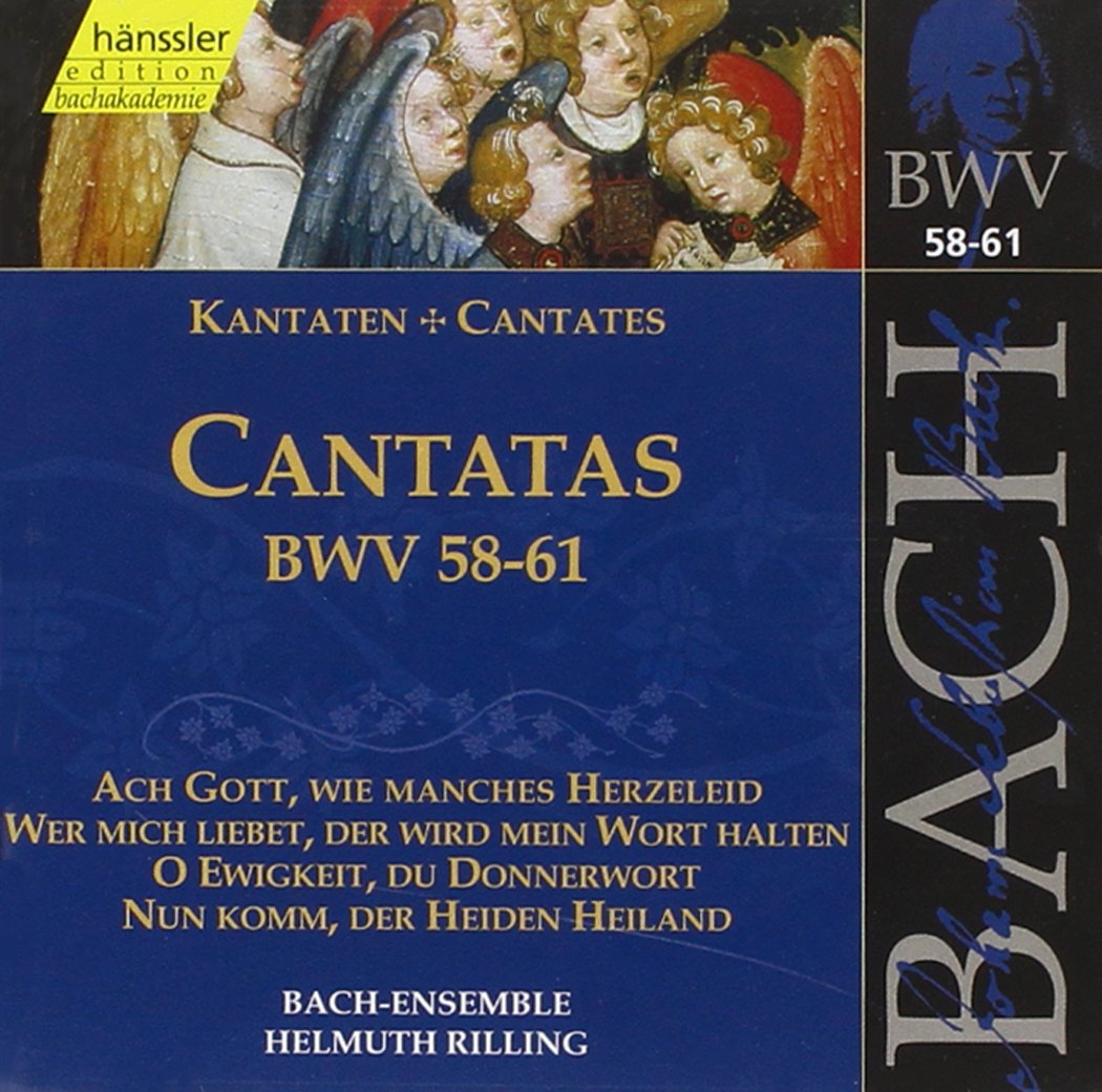 Edition Bachakademie Vol. 19 (Geistliche Kantaten BWV 58-61) Classical