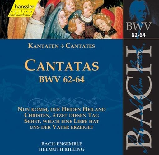 Edition Bachakademie Vol. 20 (Geistliche Kantaten BWV 62-64) Classical