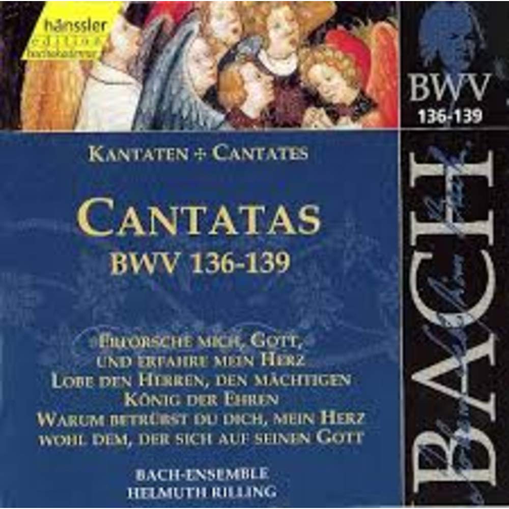 Edition Bachakademie Vol. 43 (Geistliche Kantaten BWV 136-139) Classical