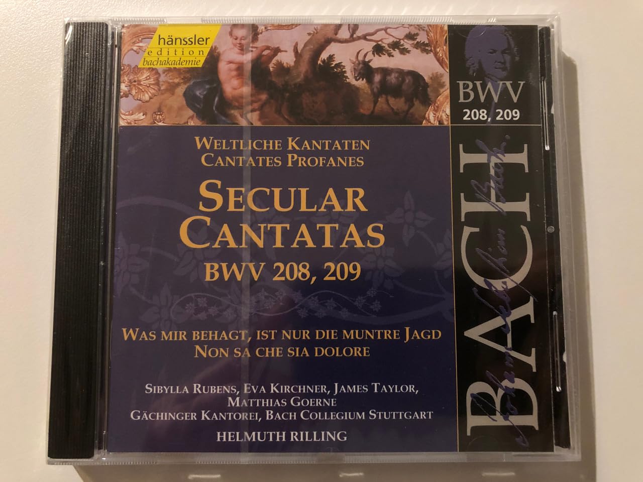 Edition Bachakademie Vol. 65 (Weltliche Kantaten BWV 208-209) Classical