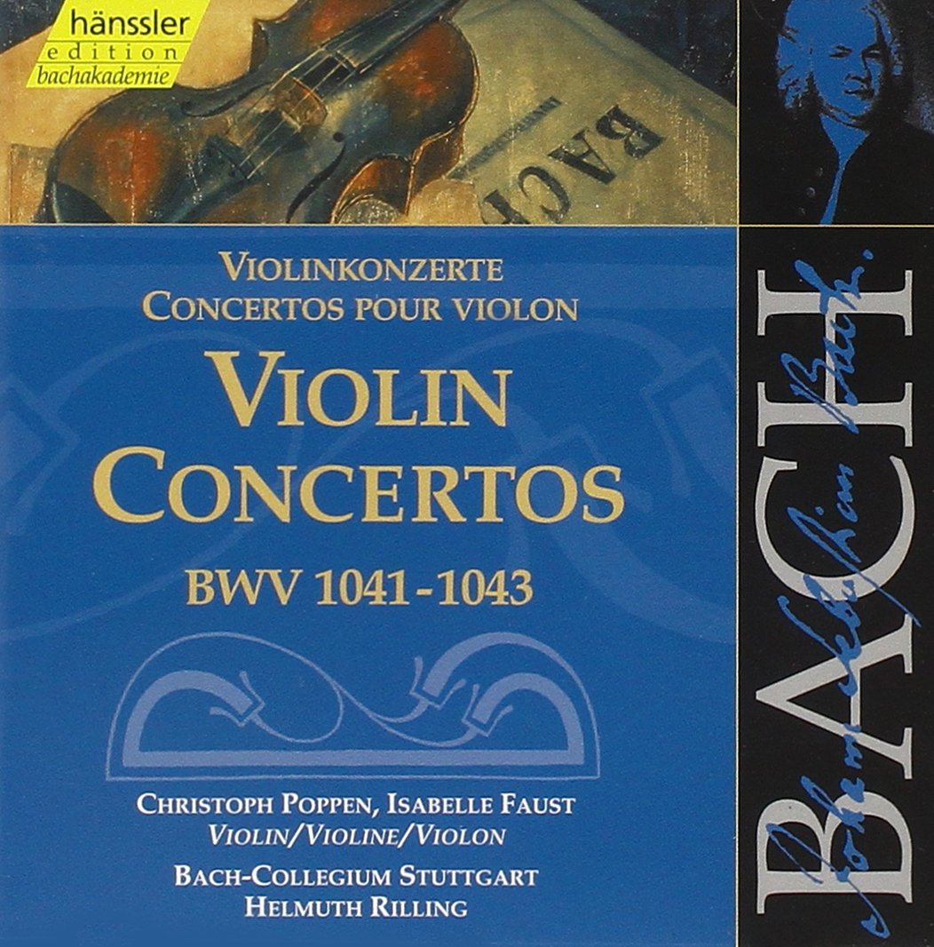Edition Bachakademie Vol. 125 (Violinkonzerte BWV 1041-1043) Classical