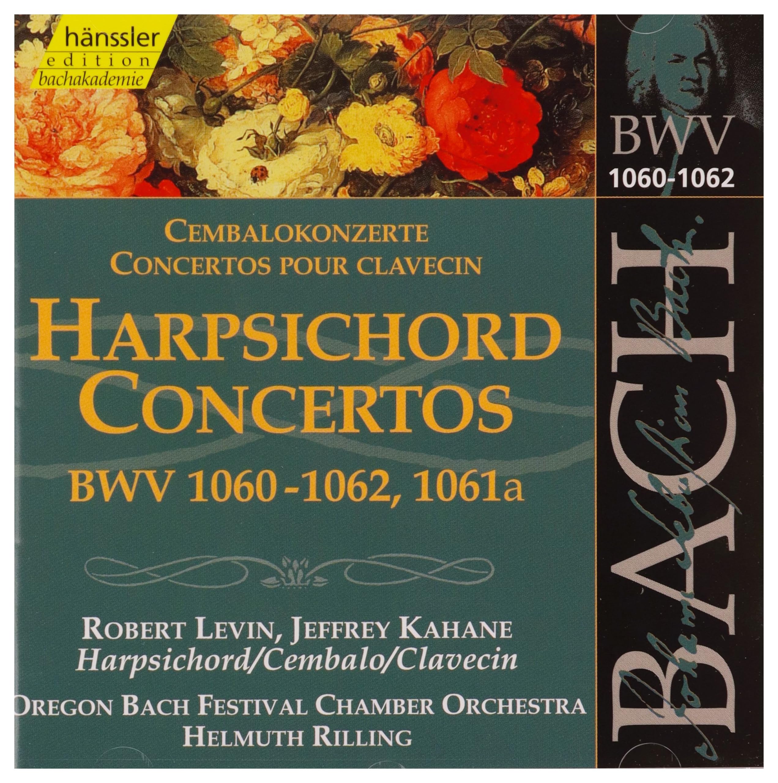 Edition Bachakademie Vol. 129 (Cembalokonzerte BWV 1060-1062, 1061a) Classical