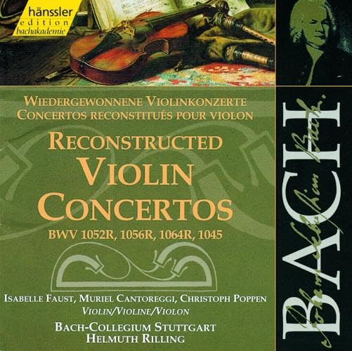 Wiedergewonnene Violinkonzerte Classical