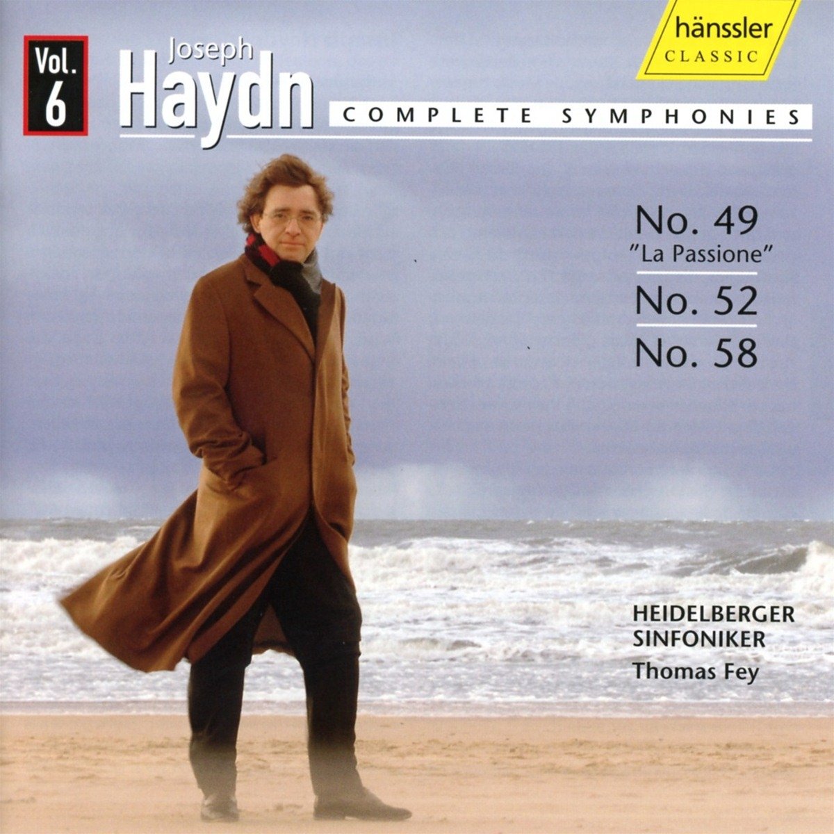 Haydn : Symphonies N° 49, 52, 58. Fey. cd