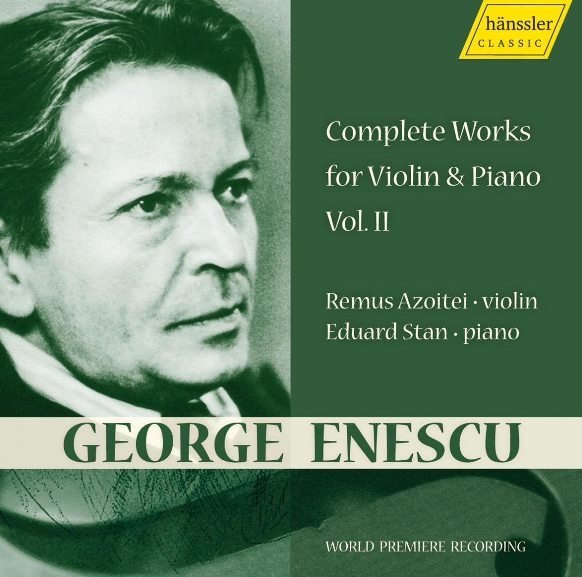Enescu - Works for Violin and Piano cd