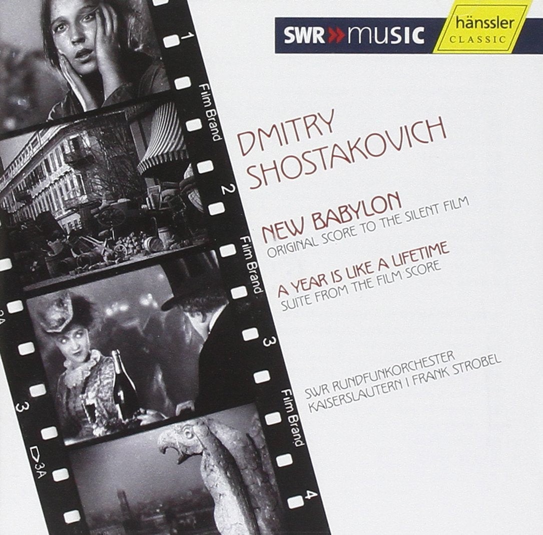 SHOSTAKOVICH: NEW BABYLON / A YEAR IS LIKE A LIFET cd