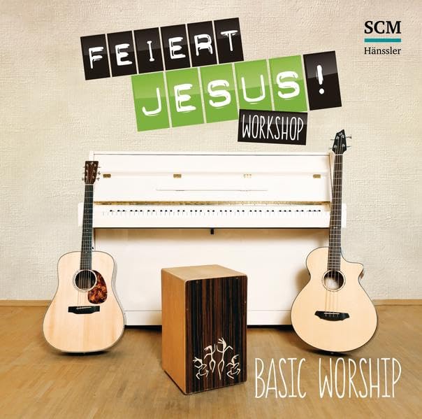 Feiert Jesus! Workshop - Basic Worship: CD1: 12 Feiert Jesus!-Songs - Doppel-CD! CD2: Daten-CD mit 60 Playalongs und allen PDF-Sheets Music for Children