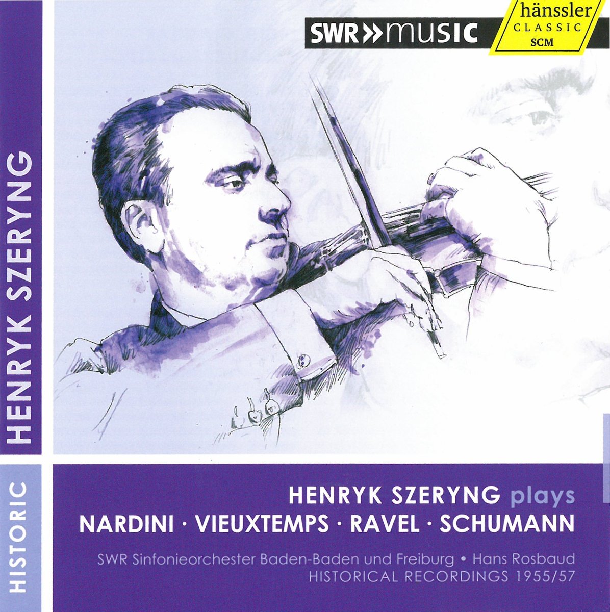 Szeryng plays Nardini Vieuxtemps Ravel Schumann Classical
