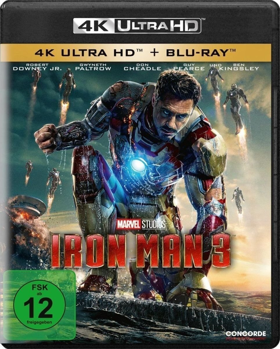 Iron Man 3 (4K Ultra HD) + (Blu-ray) Films