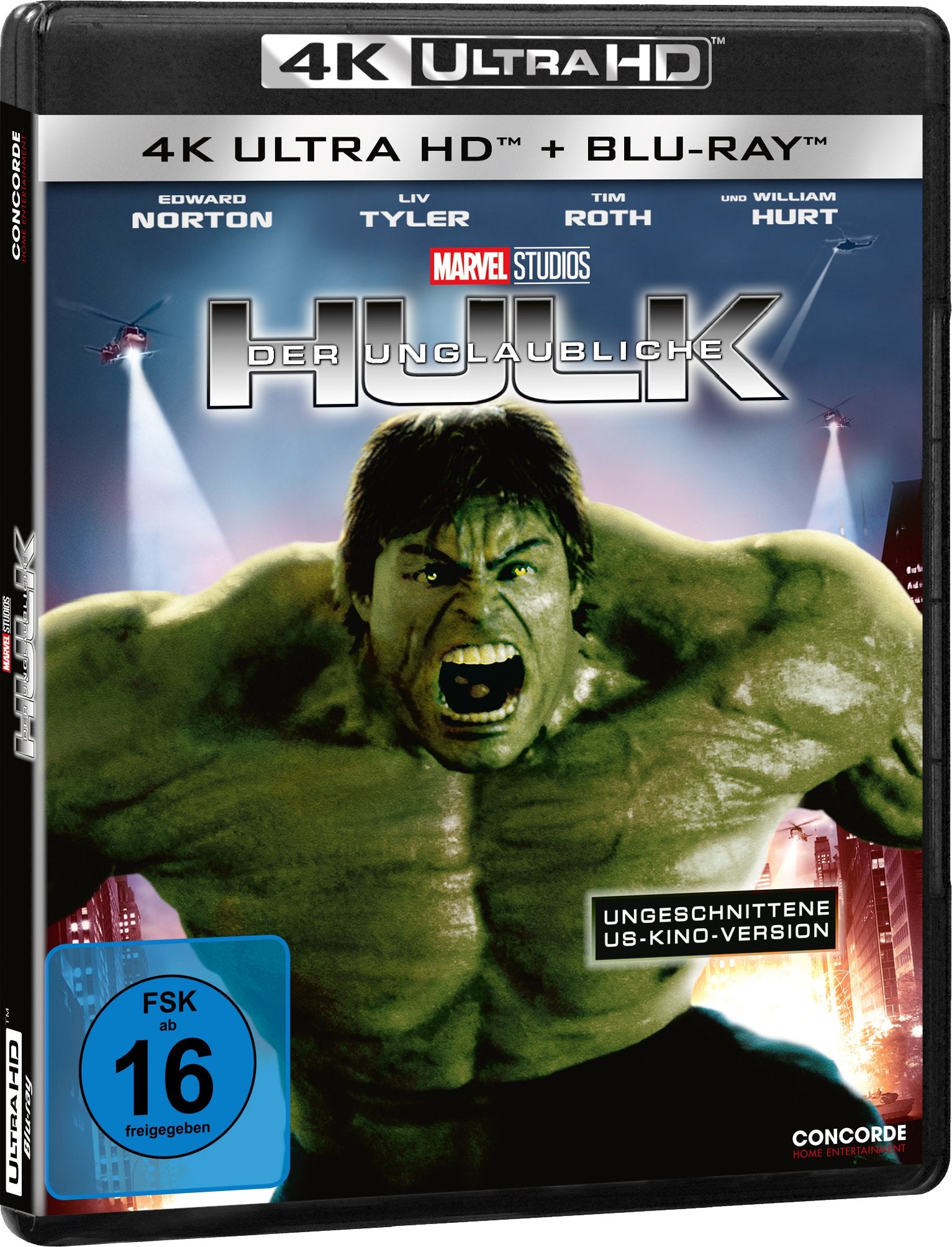 Der unglaubliche Hulk (4K Ultra HD) + (Blu-ray) Films