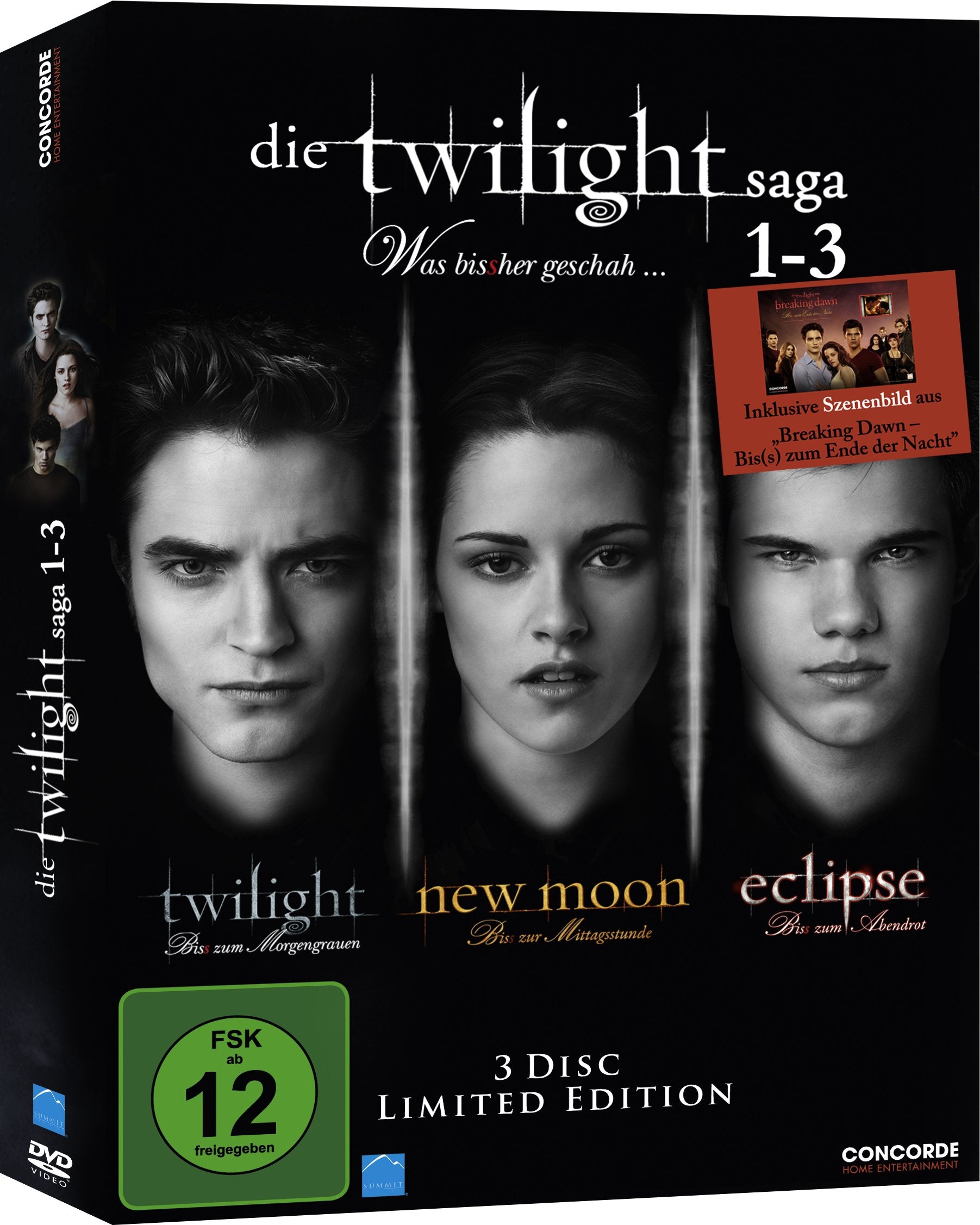 Die Twilight Saga 1-3 - Was bis(s)her geschah... (inkl. Sammelkarte) Films
