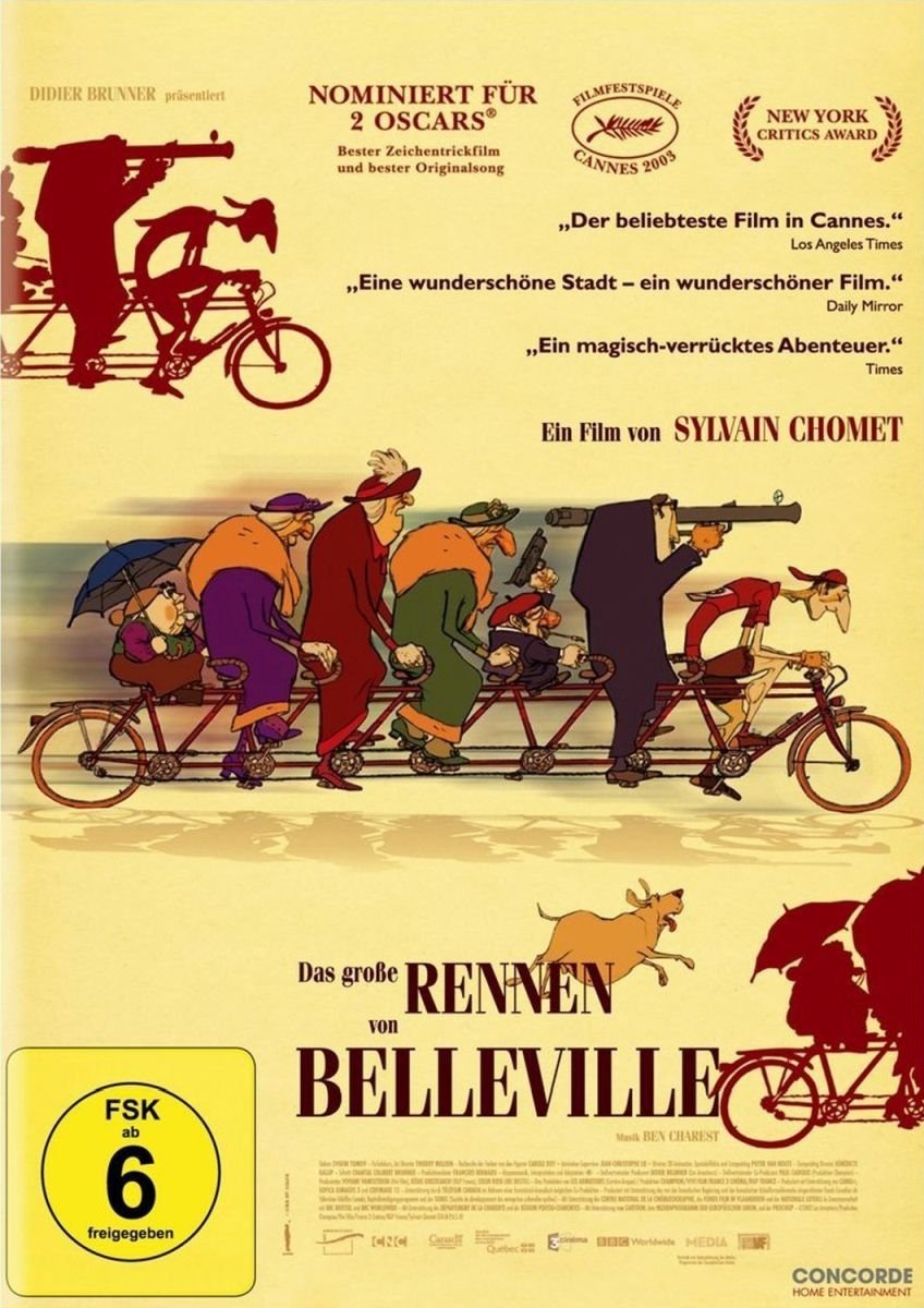 Das große Rennen von Belleville Movies