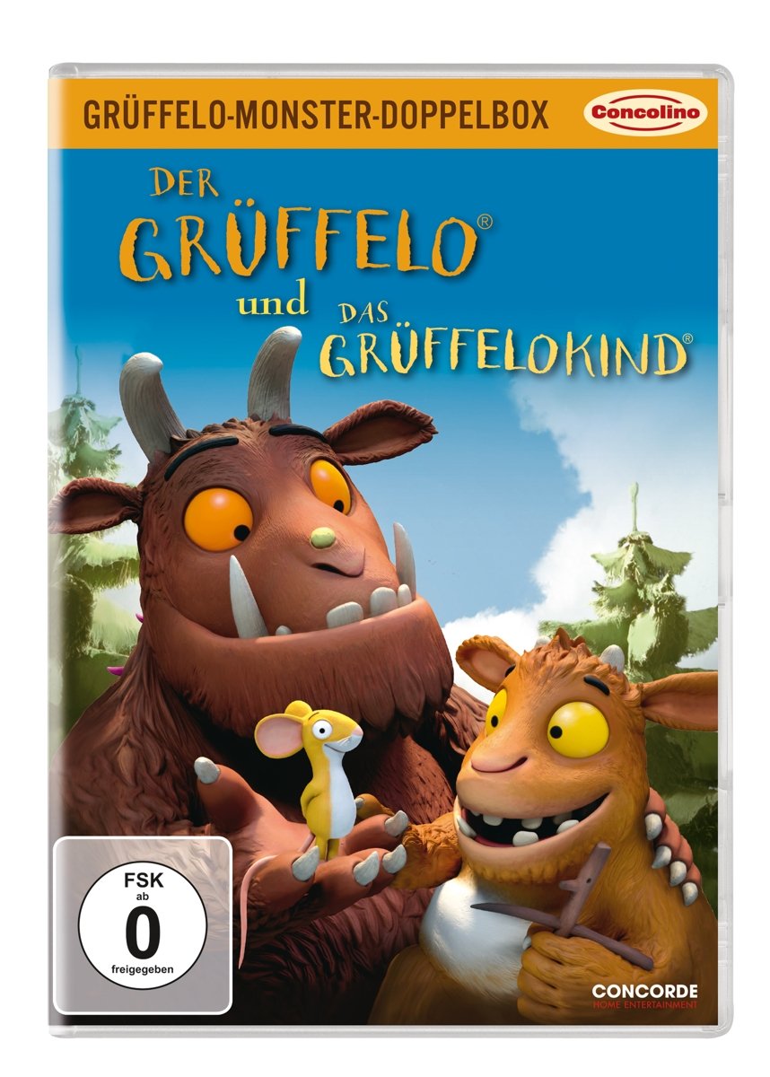 Der Grüffelo. Grüffelo-Monster-Doppel-Box: Der Grüffelo & Das Grüffelokind Box sets