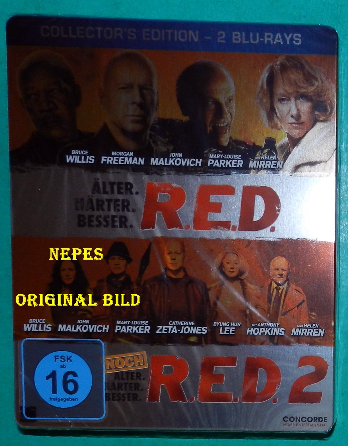 R.E.D. - Älter. Härter. Besser/R.E.D. 2 - Noch Älter. Härter. Besser - Steelbook Films