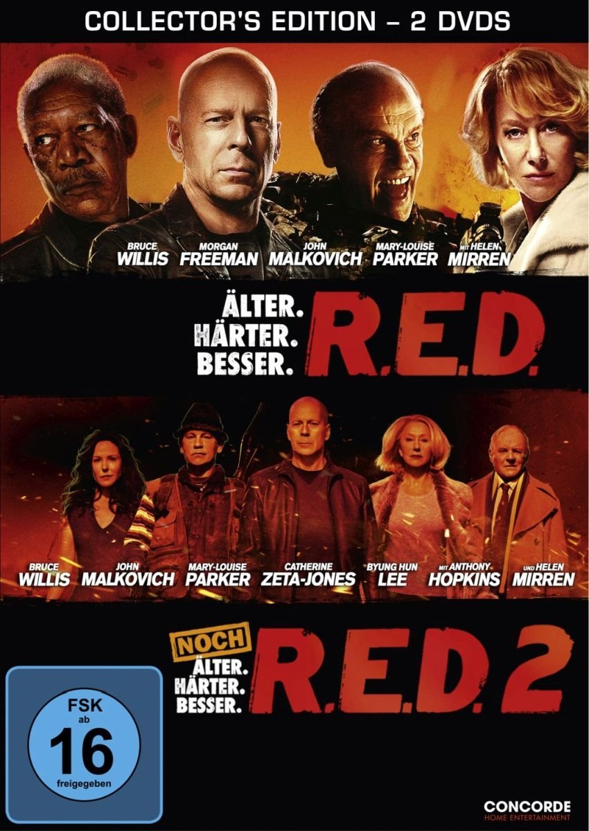 Product Image: R.E.D. / R.E.D. 2 - DVD Collector's Edition