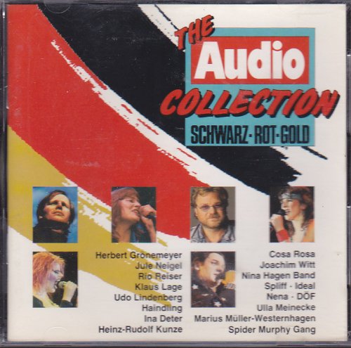 The Audio Collection "Schwarz-Rot-Gold - Grönemeyer,Jule Neigel Band,Rio Reiser,Klaus Lage,Udo Lindenberg,Nena,Haindling Music