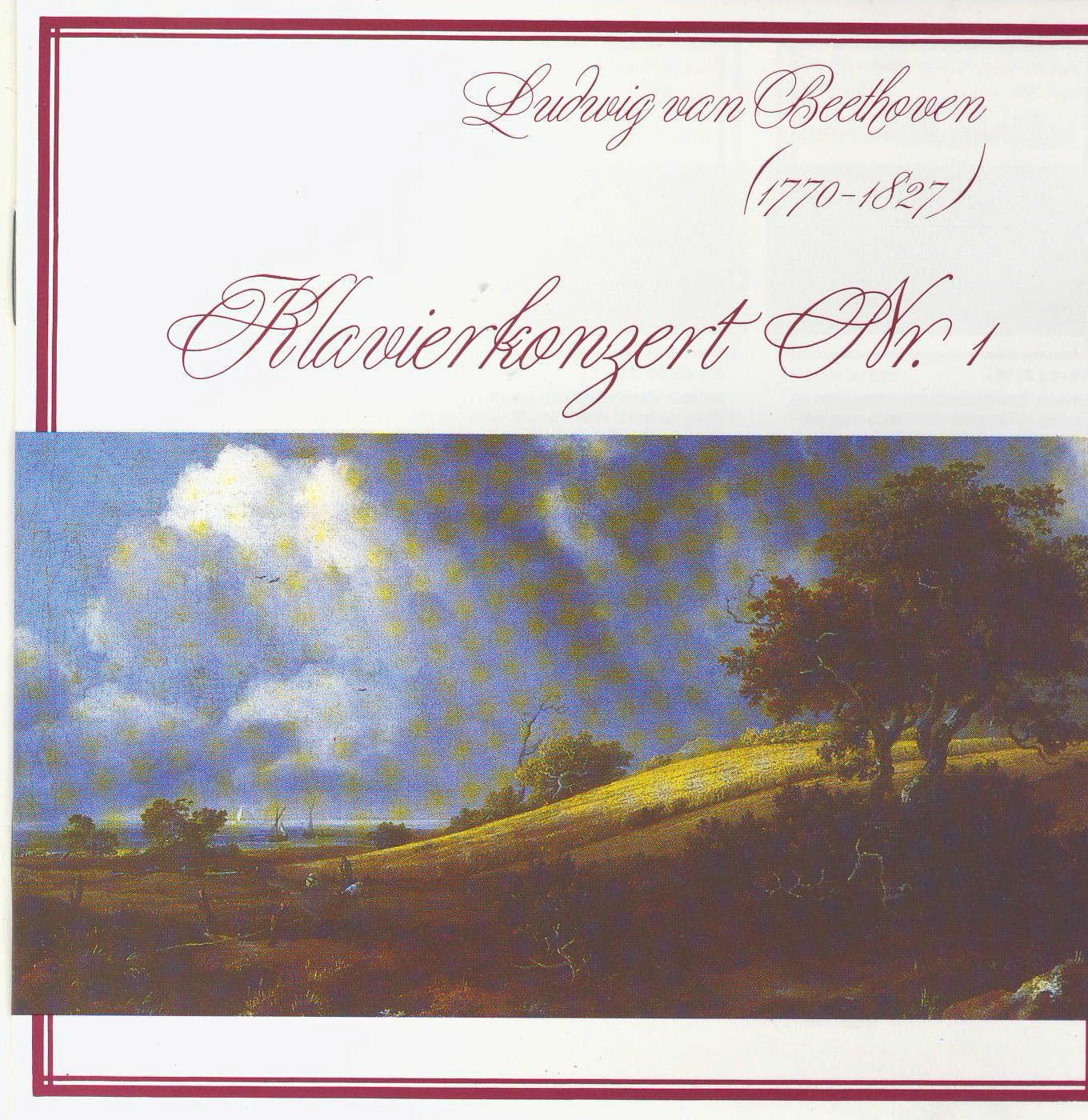 Product Image: Ludwig van Beethoven Klavierkonzert nr.1