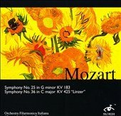 Mozart;Symphonies 25 & 36 Classical