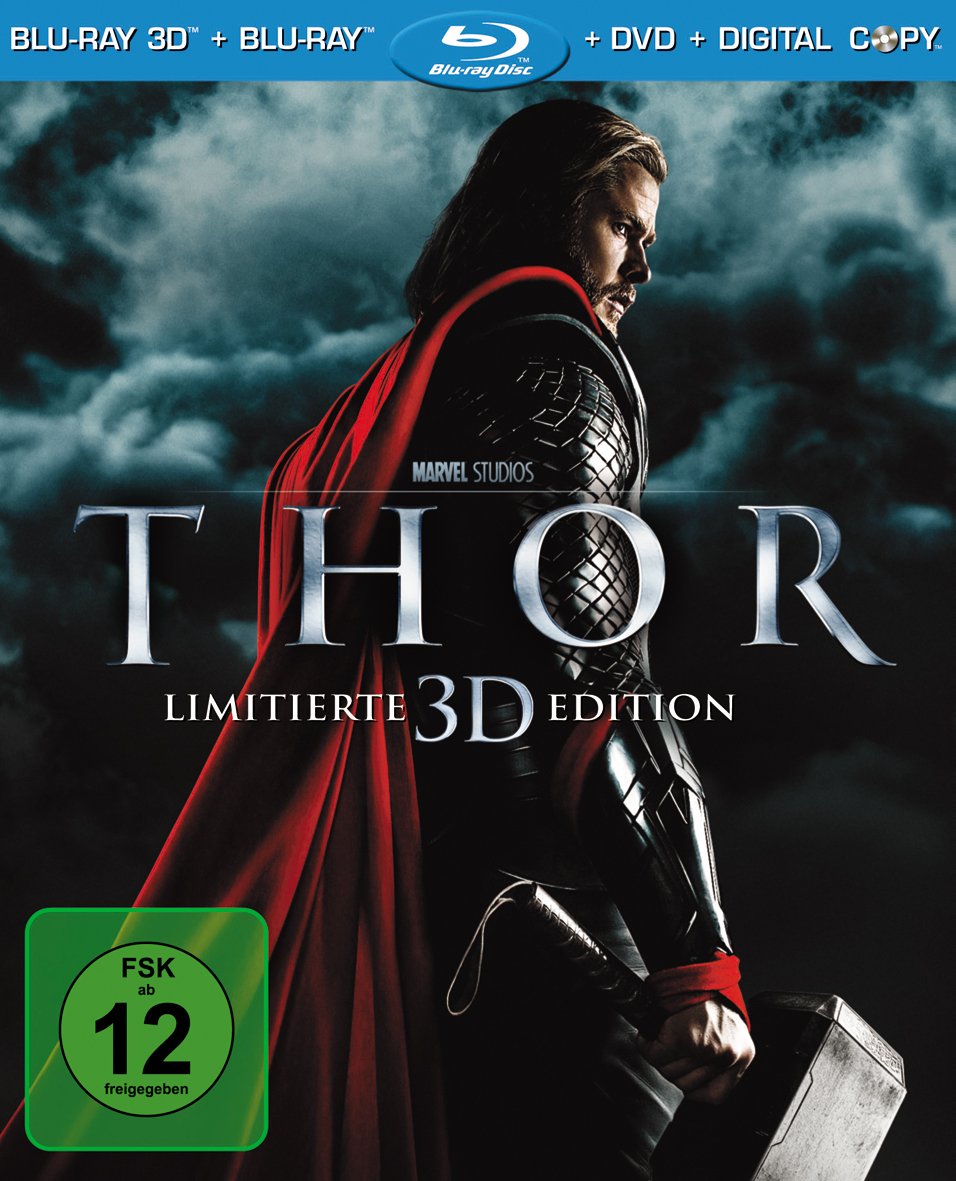 Thor - Limitierte 3D Edition (+ Blu-ray + DVD + Digital Copy) Movies