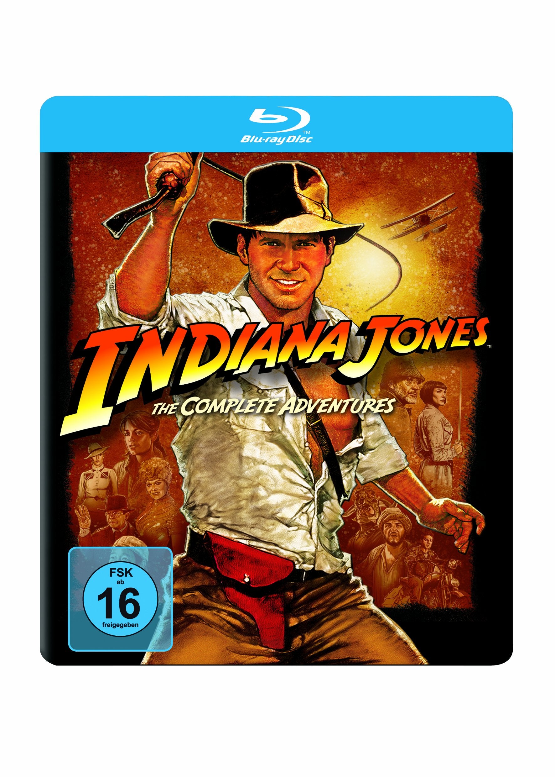 Indiana Jones The Complete Adventures : Jumbo Steelbook inkl. Zippo Films