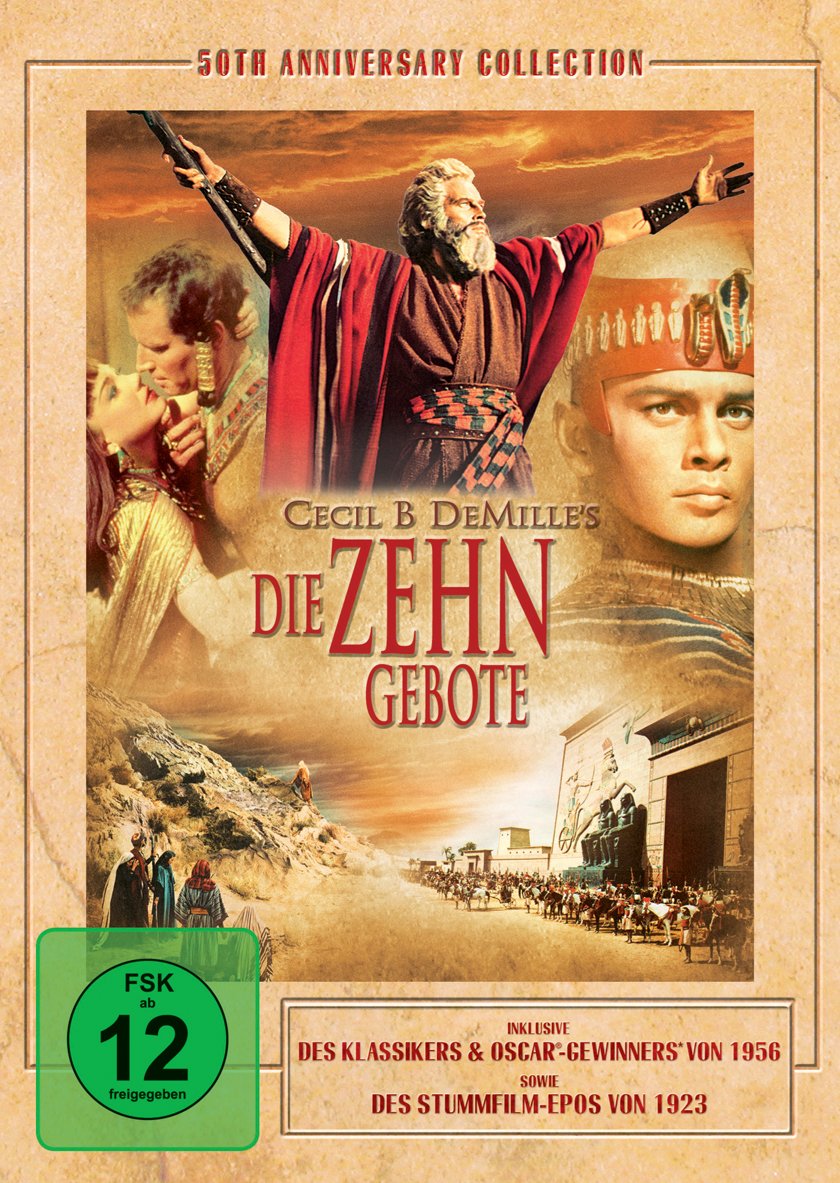 Die zehn Gebote - 50th Anniversary Edition (DVD) Films