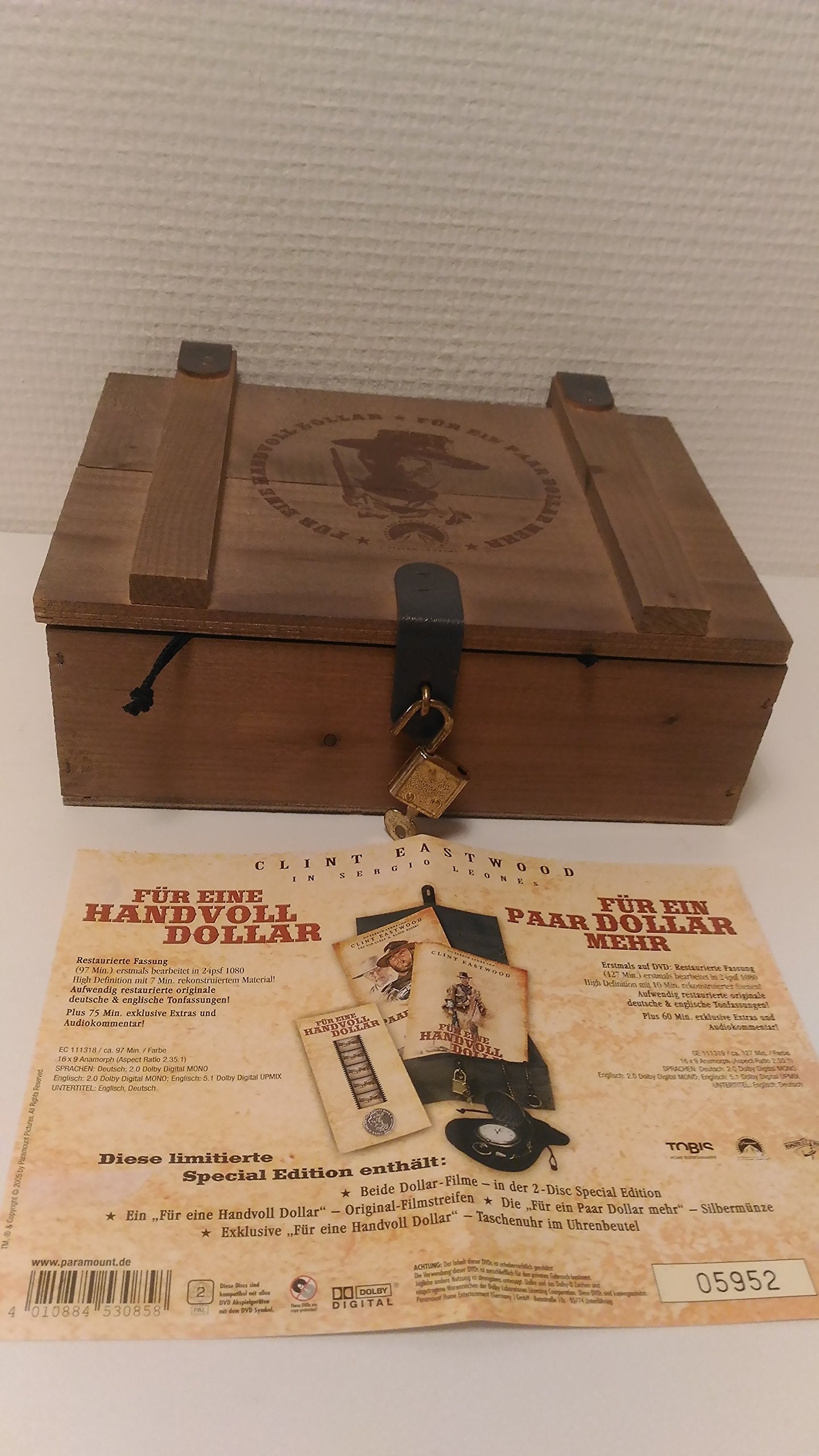 Product Image: Die Dollar-Holzbox (Limited Edition, 4 DVDs)