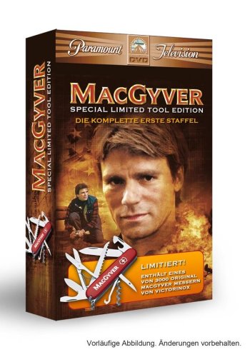 MacGyver Staffel 1 (mit original Messer, limitiert auf 3000 Stück, exklusiv bei Amazon.de) Films