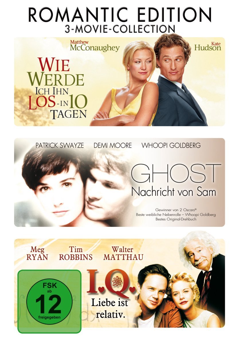 Ghost - Wie werde ich in los .. in 10 Tagen - I.Q. - 3DVD Box Films